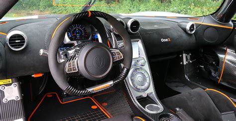 Koenigsegg One 1 Interior