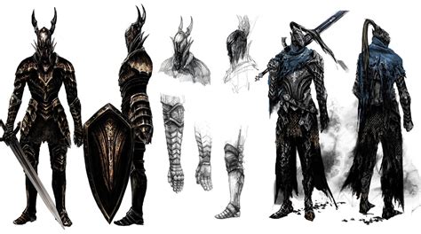 Dark Souls Concept Art & Characters