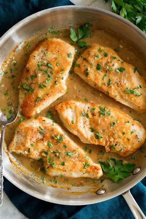 Chicken in White Wine Sauce - Cooking Classy