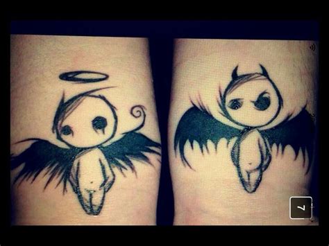 Pin by Matt Bowes on tattoo stuff | Devil tattoo, Angel devil tattoo ...