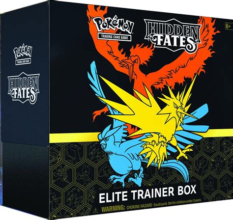 POKEMON HIDDEN FATES ELITE TRAINER BOX « Imperial Garden Sports ...