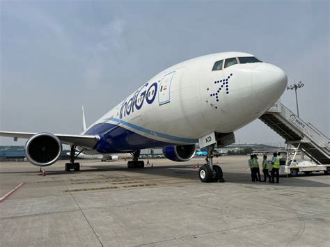 IndiGo Airlines First Boeing 777 Painted in its own Livery landed at ...