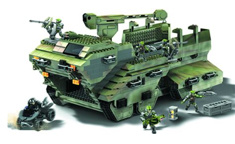 MAY121737 - MEGA BLOKS HALO UNSC ELEPHANT SET - Previews World