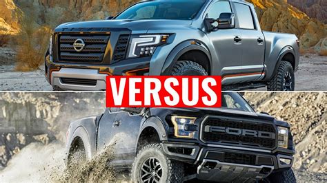 NISSAN TITAN WARRIOR VS FORD RAPTOR SUPERCREW - YouTube