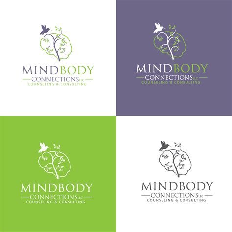 Colorful, Modern, Mental Health Logo Design for Mind Body Connections ...