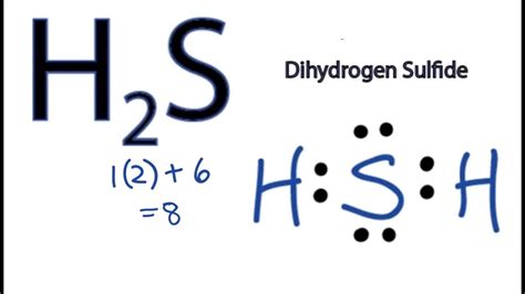 Estructura De Lewis H2s - Estudiar