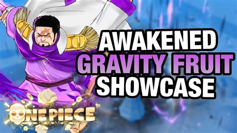 [AOPG] Awakened Gravity Fruit Full Damage Showcase And How To Get! A ...