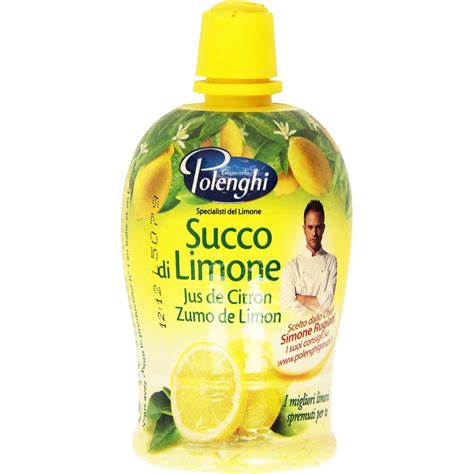 POLENGHI SUCCO DI LIMONE 200 ML | Omnia World