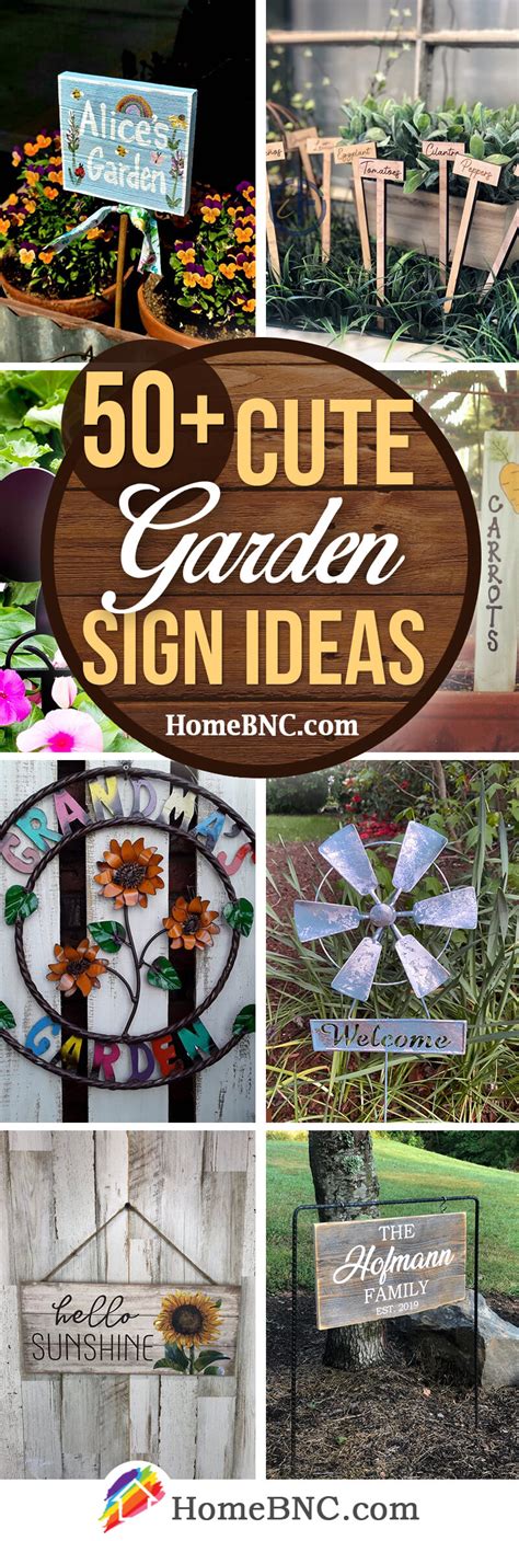 Garden Bed Signs