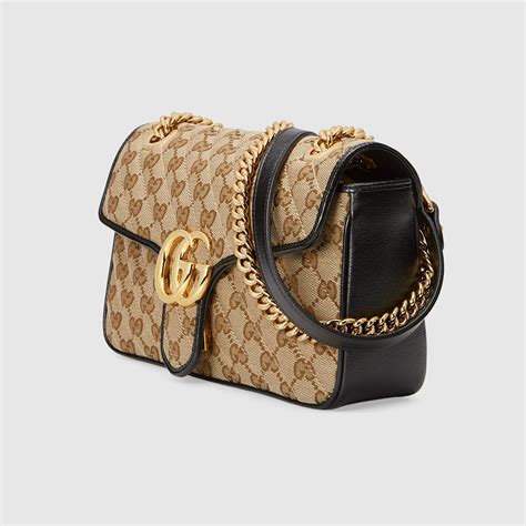 Gucci Monogram Baguette Bagel | semashow.com