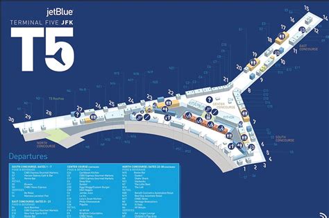 Jetblue Jfk Terminal Map | Images and Photos finder