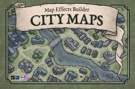 City Map Builder for Your Fantasy Maps — Map Effects