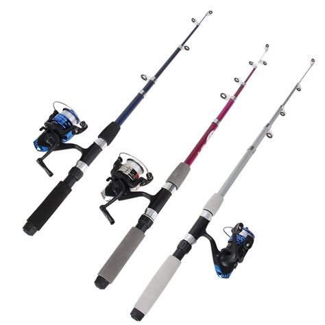 Outdoor Fishing Tool Set Compelet Starter Junior Beginner Fish Rod Reel ...