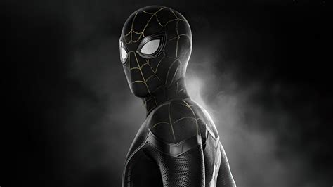 Spider Man black suit No way Home Wallpaper 4k HD ID:8228