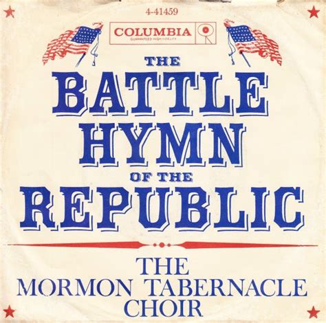 The Mormon Tabernacle Choir – Battle Hymn Of The Republic / The Lord's ...