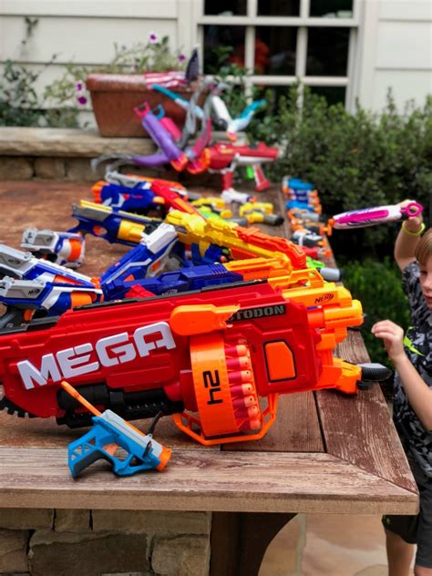 Simple Ideas for an at home Nerf Gun Birthday Party