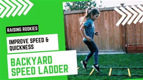 SPEED LADDER DRILLS FOR KIDS - YouTube