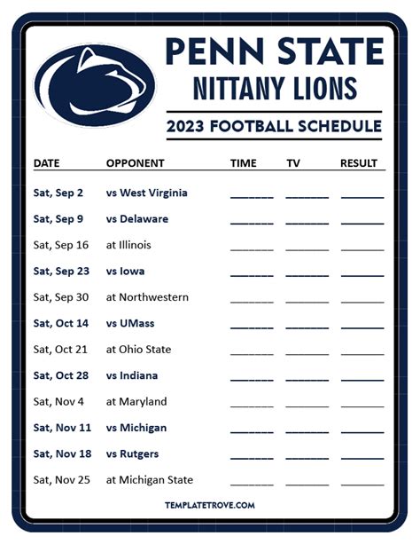 Psu Football Tv Schedule 2024 - Bev Carolyne