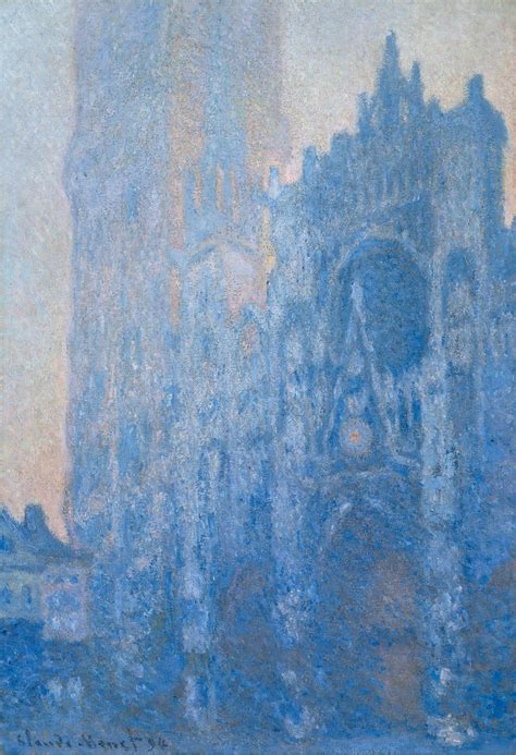 Claude Monet. The Portal of Rouen Cathedral in Morning Light, Harmony ...