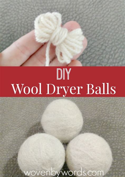 Woven by Words: DIY Wool Dryer Balls