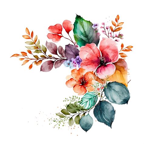 Flower Watercolor, Floral Watercolor, Watercolor Flowers, Watercolor ...