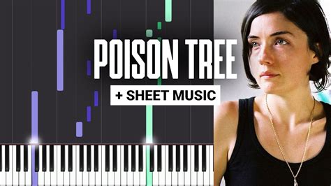 Poison Tree - Grouper - Piano Tutorial - Sheet Music & MIDI - YouTube