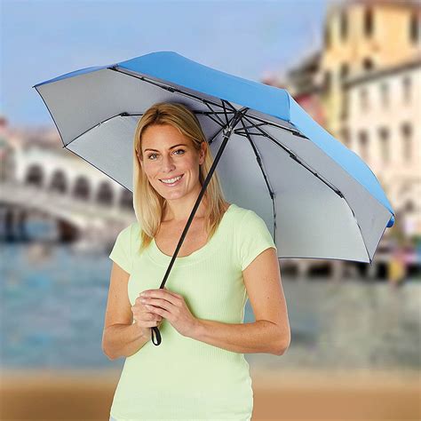 UV Protection Umbrella: Offers protection, rain or shine!