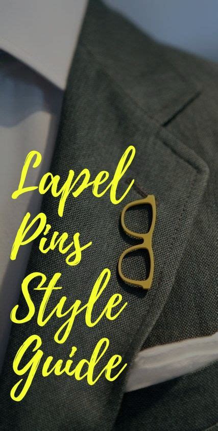 A Simple Guide On Styling Your Lapel Pin The Correct Way!