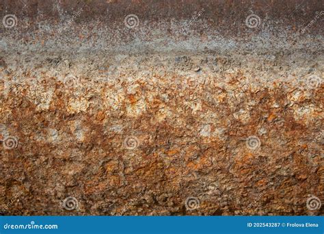 Rust corrosion on metal stock image. Image of detailed - 202543287