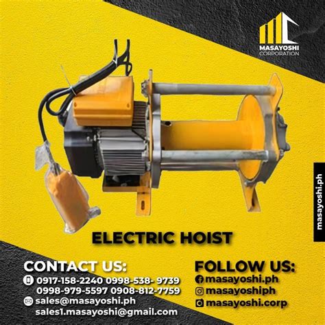 electric hoist with high capacity heavy duty, lifting equipment ...