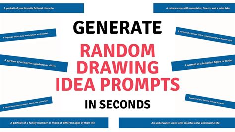 Art Prompt Generator - Random Drawing Ideas - YourArtPath