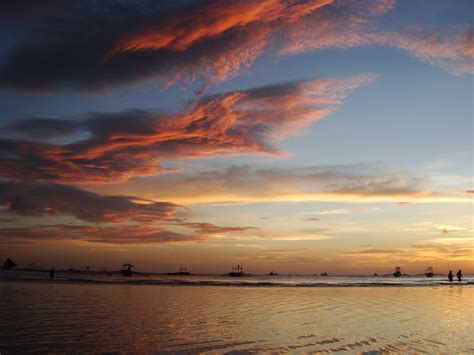 Asisbiz Sunset Philippines Boracay Beach 10