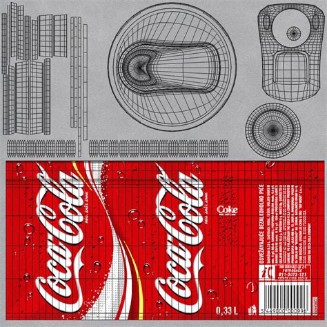 Coca Cola Uv Map