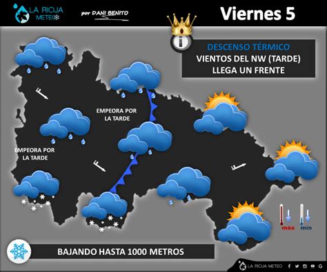 Predicción del tiempo en La Rioja del 5 al 7 de Enero´18 – La Rioja Meteo