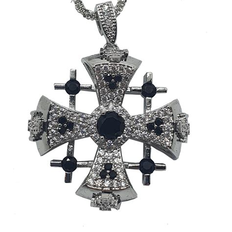 Necklace -Jerusalem Cross - Holy Land Shopping