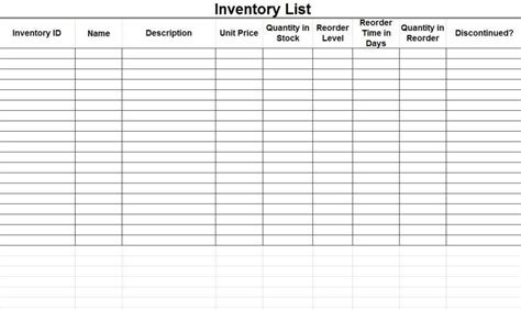 Content Inventory Template