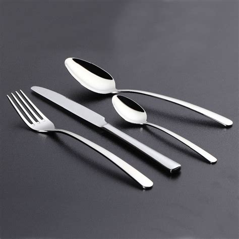 Classic Stainless Steel Flatware Set | Flatware set, Cutlery set ...