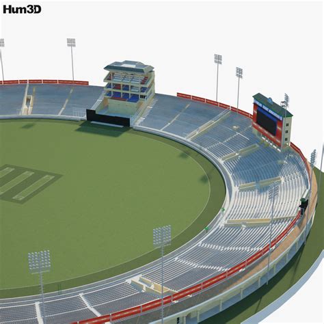 Punjab Cricket Association Stadium 3D model - Architecture on 3DModels