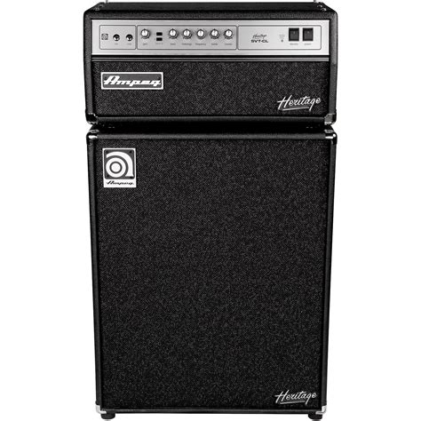 Ampeg Heritage SVT-CL 300W Tube Bass Amp Head with 4x10 500W Bass ...