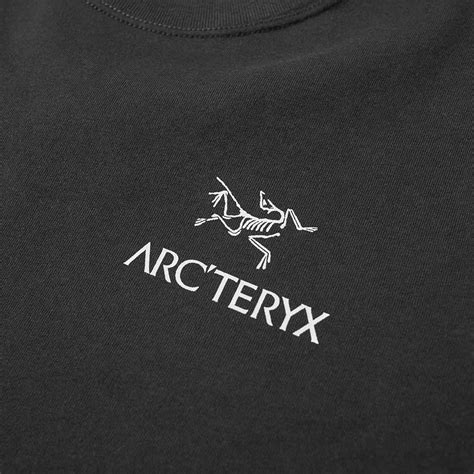 Arc'teryx Emblem Logo Crew Neck Tee Black | END.