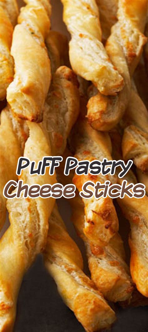 Puff Pastry Cheese Sticks