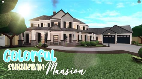 Suburban mansion bloxburg