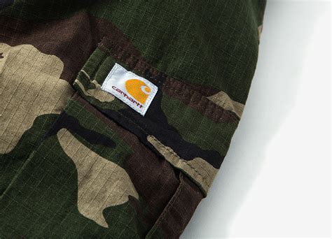 Carhartt | Carhartt Regular Cargo Pant Camo Green at The Chimp Store