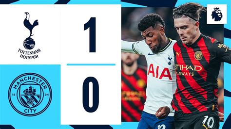 HIGHLIGHTS | Tottenham 1-0 Man City | City draw blank in defeat to ...