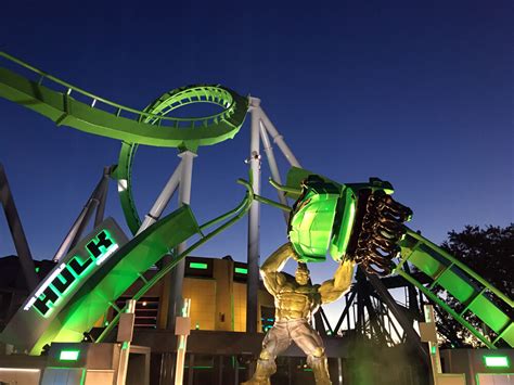 Review: The Incredible Hulk Coaster - Islands of Adventure - Ride Vine