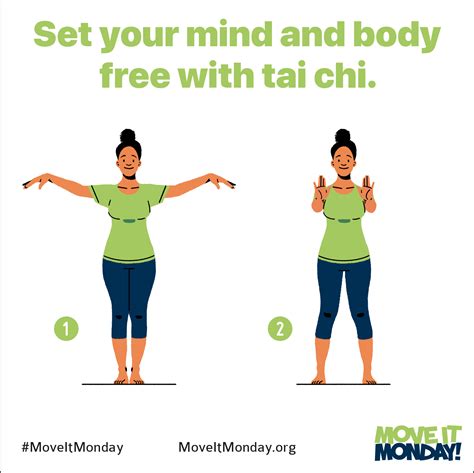 Exercise the body and mind with tai chi