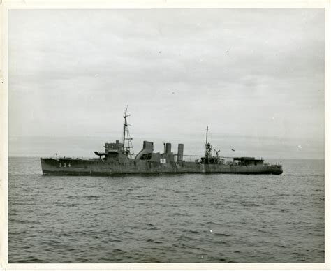 Broadside view of the USS Stewart, California, 1946 | The Digital ...