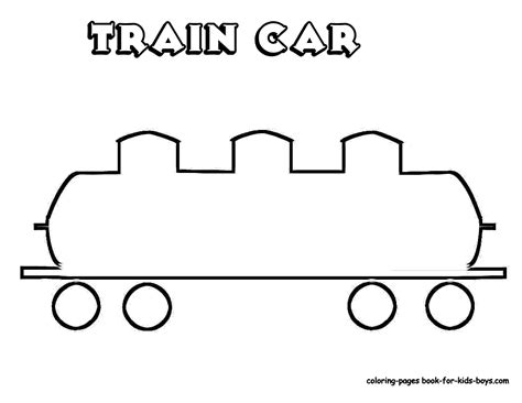 Train Car Template