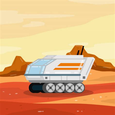 Mars Rover Isolated Illustrations, Royalty-Free Vector Graphics & Clip ...