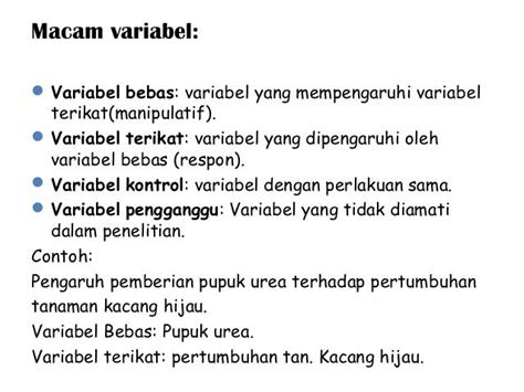 Contoh Hipotesis Nol Dalam Biologi - Contoh 0208